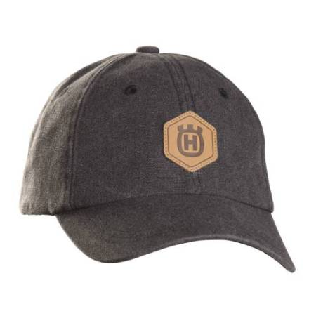 Husqvarna Čepice kšilt XPLORER Granite leather