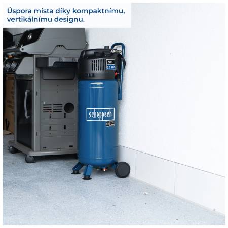 Scheppach HC 51 V kompresor vertikální bezolejový
