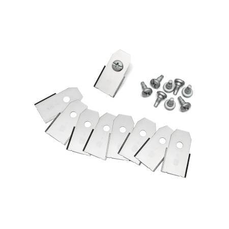 Husqvarna Bezpečné žací břity s dlouhou životností, 9 ks, uhlíková ocel