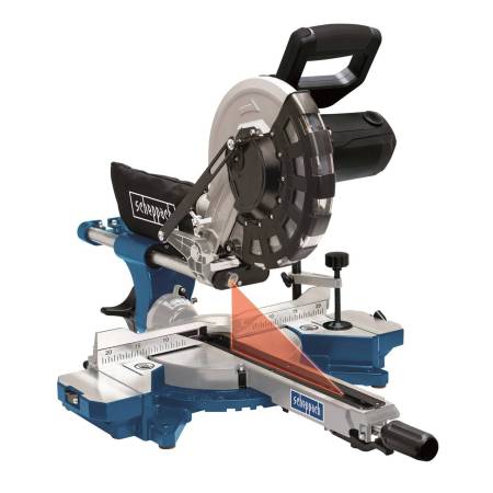 Scheppach HM 254 pokosová pila s potahem a laserem