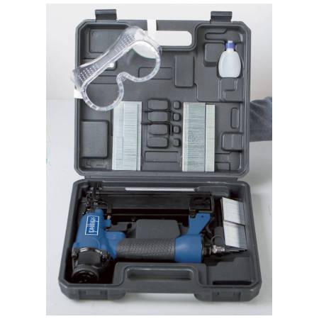 Scheppach 2v1 Pneumatická sponkovačka/hřebíčkovačka