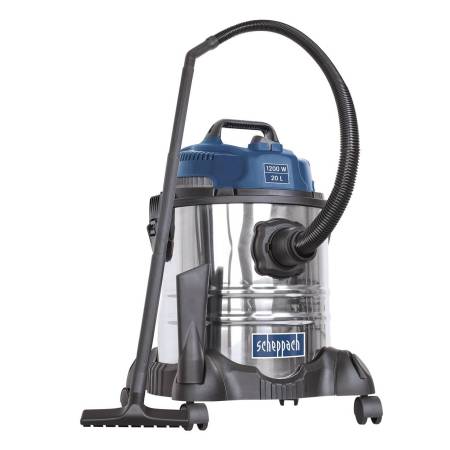 Scheppach ASP 20 ES Průmyslový vysavač na suché a mokré vysávaní 20 l
