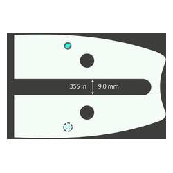 Oregon Lišta vodící VERSACUT 3/8&quot; 1,5mm