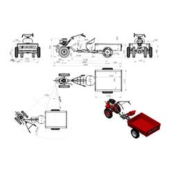 VARI Malotraktor VARI IV GLOBAL + ANV-500 (motor VARI XP-200A)