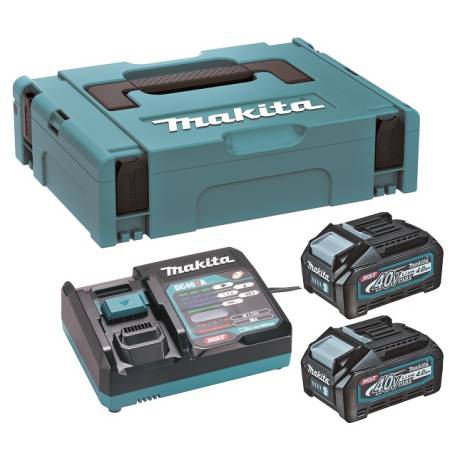 Makita Sada 2xBL4040 + DC40RA v syst. (40V/4,0Ah) XGT