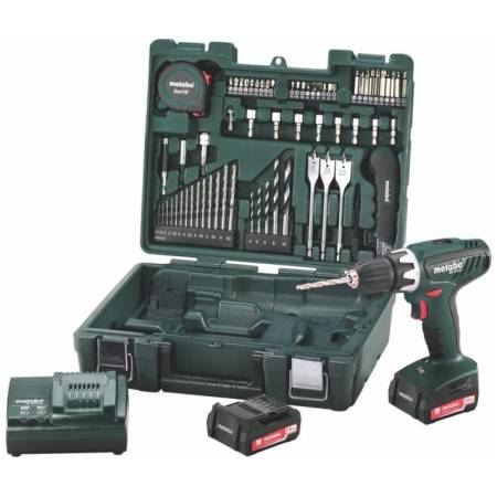 Metabo BS 14,4 Li aku šroubovák s mobilní dílnou