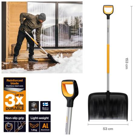Fiskars Hrablo na sníh X-series
