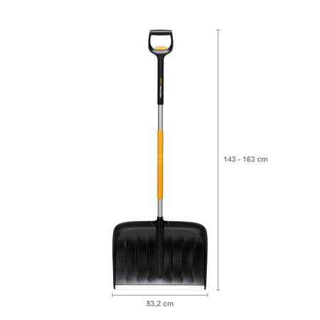 Fiskars Hrablo na sníh X-series teleskopické
