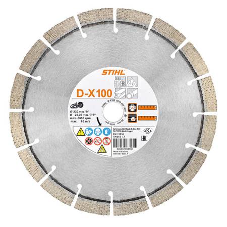 STIHL Rozbrušovací diamantový kotouč univerzální D-X100