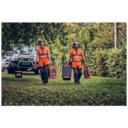 Husqvarna Tričko funkční Technical s pruhy krátký rukáv