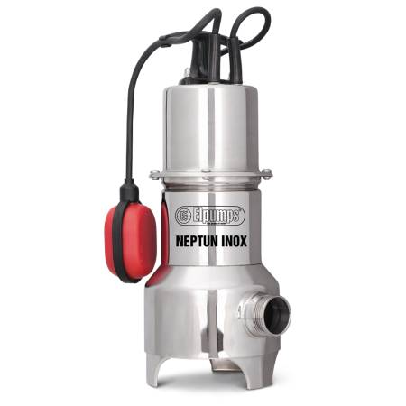 ELPUMPS NEPTUN INOX kalové čerpadlo do septiku s volným průtokem