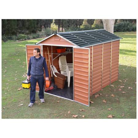 Palram Skylight 6x10 hnědý zahradní domek