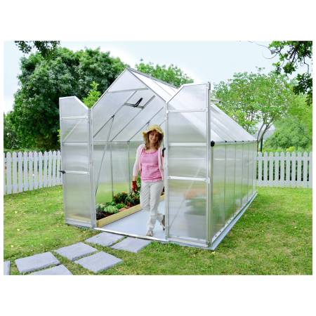 Palram ESSENCE 8X12 SILVER polykarbonátový skleník