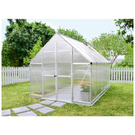 Palram ESSENCE 8X12 SILVER polykarbonátový skleník
