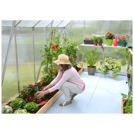 Palram ESSENCE 8X12 SILVER polykarbonátový skleník