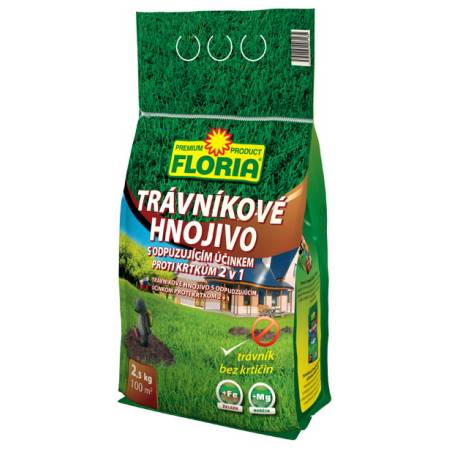 AGRO CS Trávníkové hnojivo Floria s odpuzujícím účinkem proti krtkům
