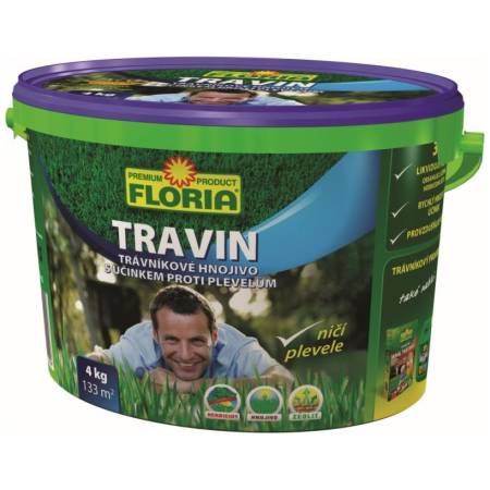 AGRO CS Trávníkové hnojivo Floria Travin 4kg