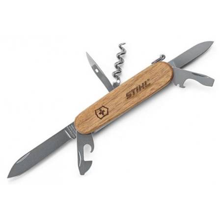 STIHL Kapesní nůž s dřevěnou střenkou