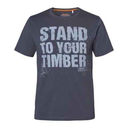 STIHL Tričko s krátkým rukávem-šedé