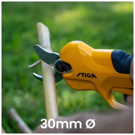 Stiga SP 100e nůžky + minipilka SET