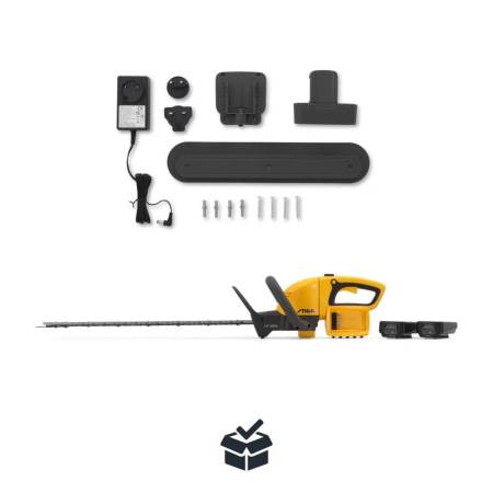 Stiga HT 300e aku plotostřih SET+