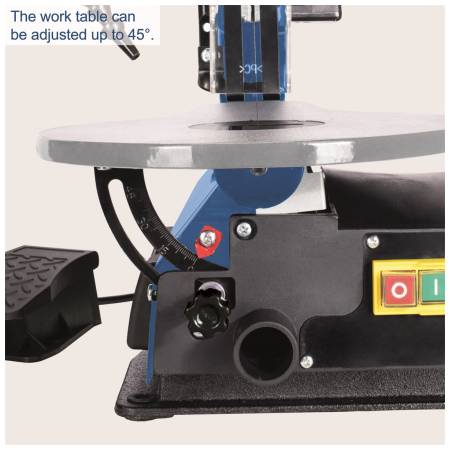 Scheppach DECO-XLS lupínková pila s nožním ovladačem