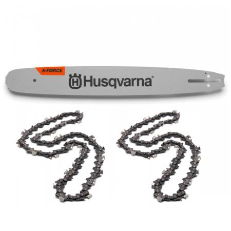 Husqvarna Set 1x lišta X-Force a 2x řetěz X-CUT C33 .325" 1,3mm