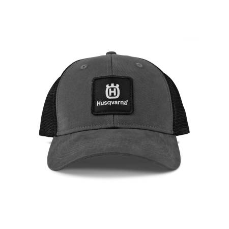 Husqvarna Kšiltovka trucker šedá