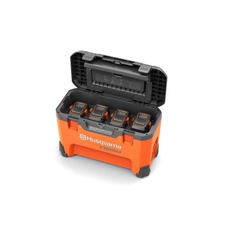 Husqvarna Nabíjecí box C1000X4 + set baterii