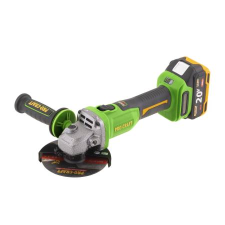 ProCraft PWA220 Aku úhlová bruska