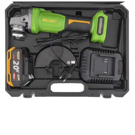 ProCraft PWA220 Aku úhlová bruska